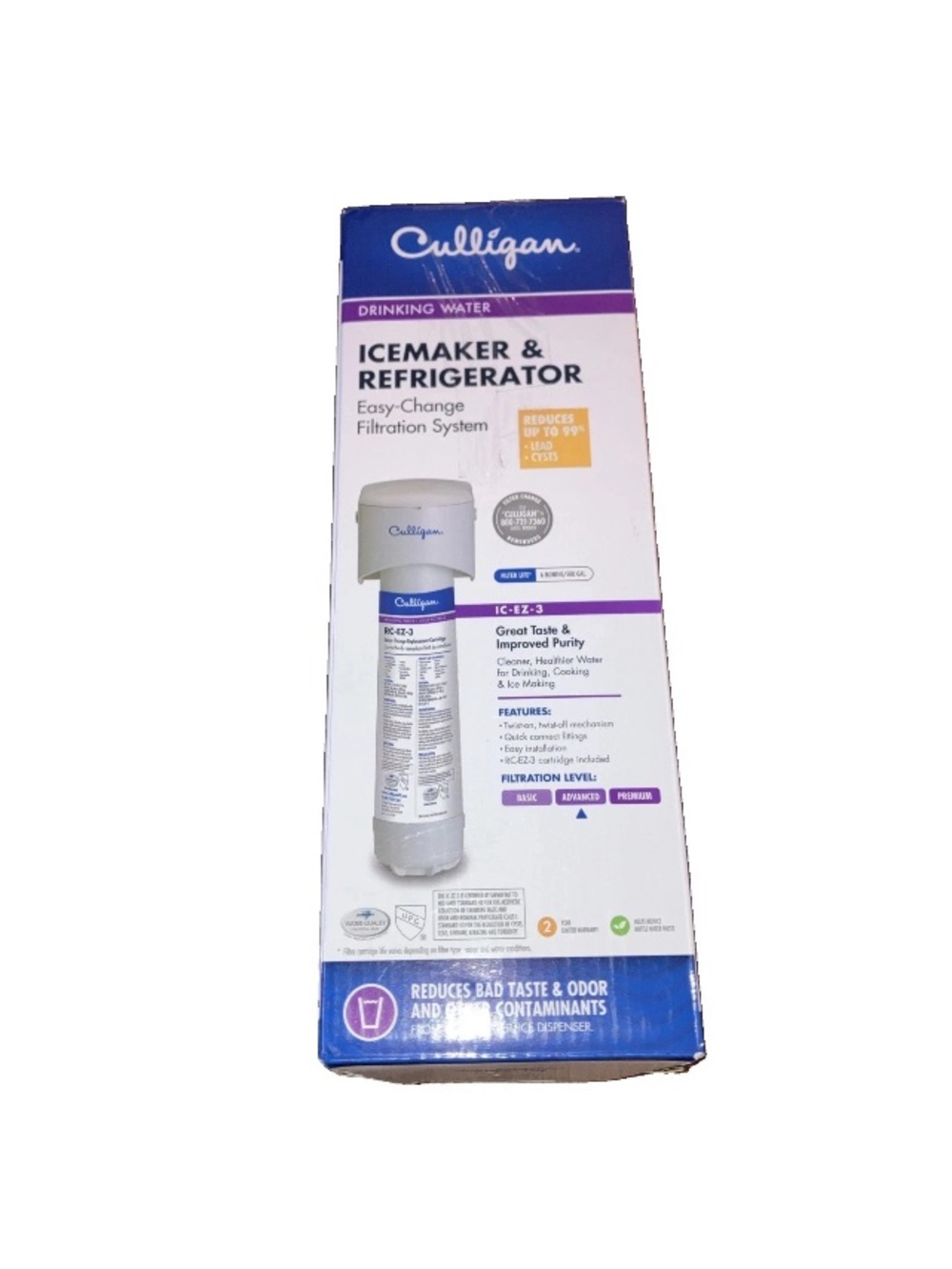 New Culligan IC-EZ-3 Icemaker Refrigerator Easy Chng Filtration System Everbilt - Picture 12 of 12